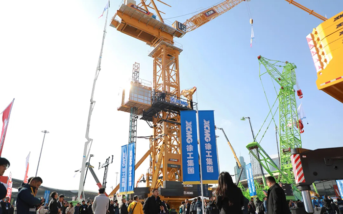 bauma CHINA 2024丨九州体育塔式起重机、智能施工升降机火热亮相